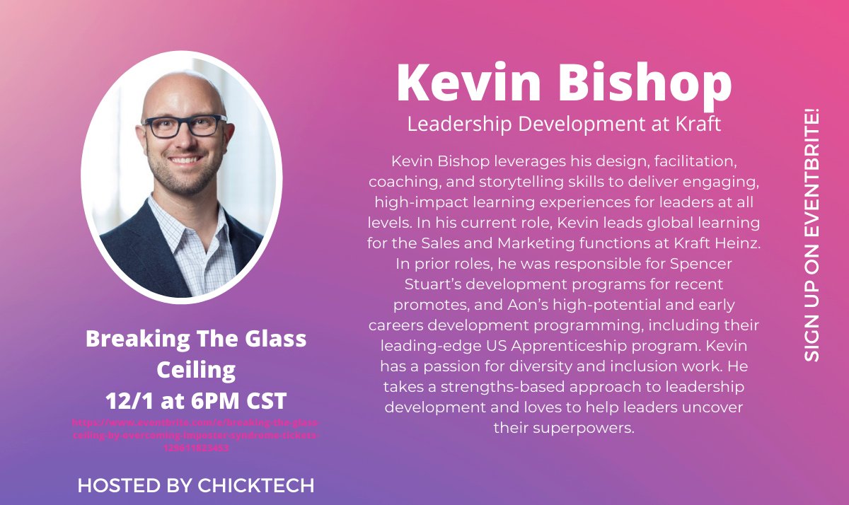 We can't wait for our next event!  Don't miss out; register now!

buff.ly/3fgHhfX

#chicktech #chicago #event #networking #tech #impostersyndrome #careerdevelopment #careercoach #careertips