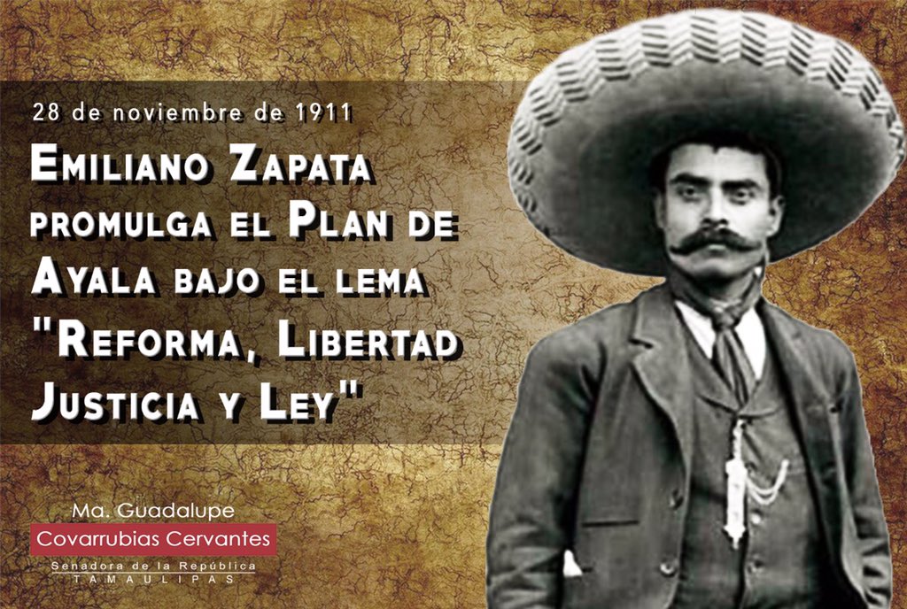 ¿Cuál es el lema de Zapata?