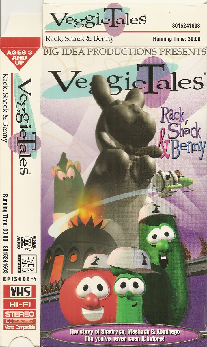 November 28, 1995: VeggieTales: Rack, Shack, & Benny is released on VHS.#...