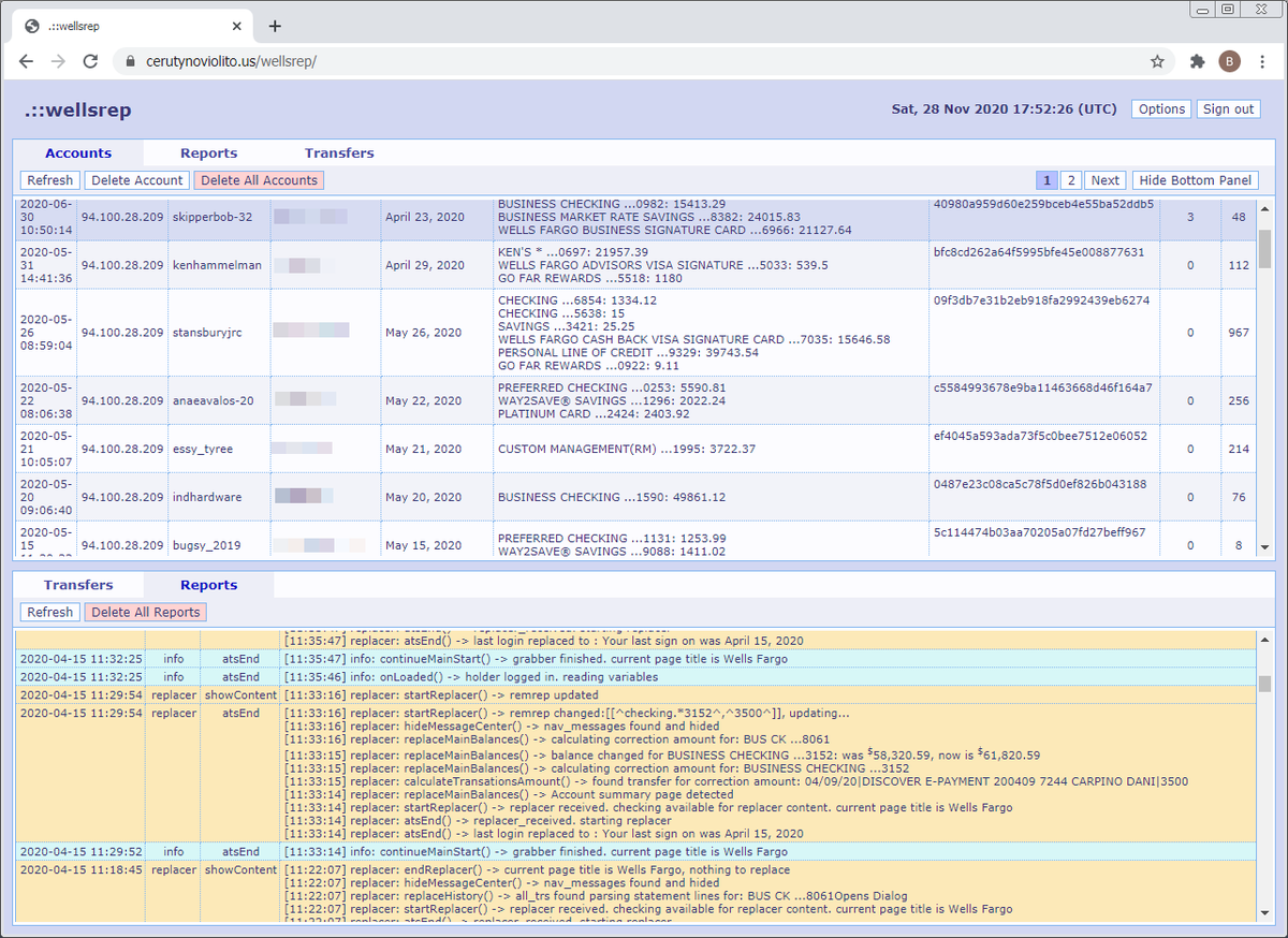 CyberCrimeWHQ's tweet image. #ATSEngine Automatic Transfer System #VBVGrabber #Webinject #Malware pastebin.com/raw/BG9fqXWB