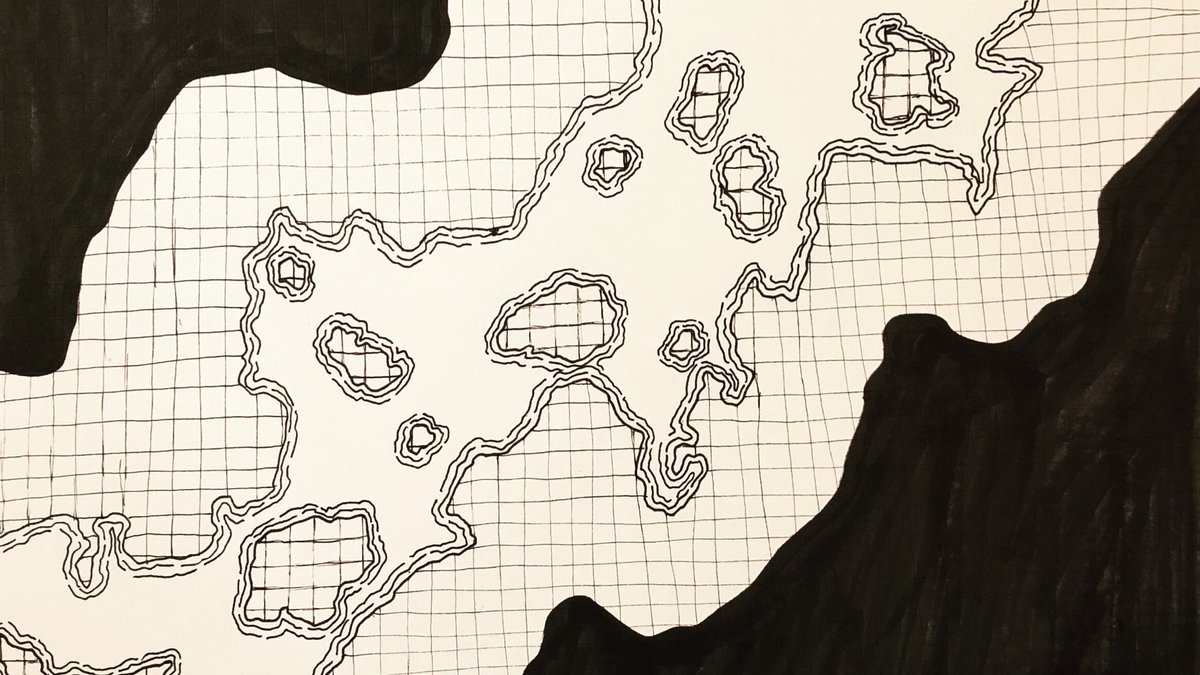 An encounter map! #dnd #ttrpg #beanmap #dndmap #besafe #bekibd #havefun