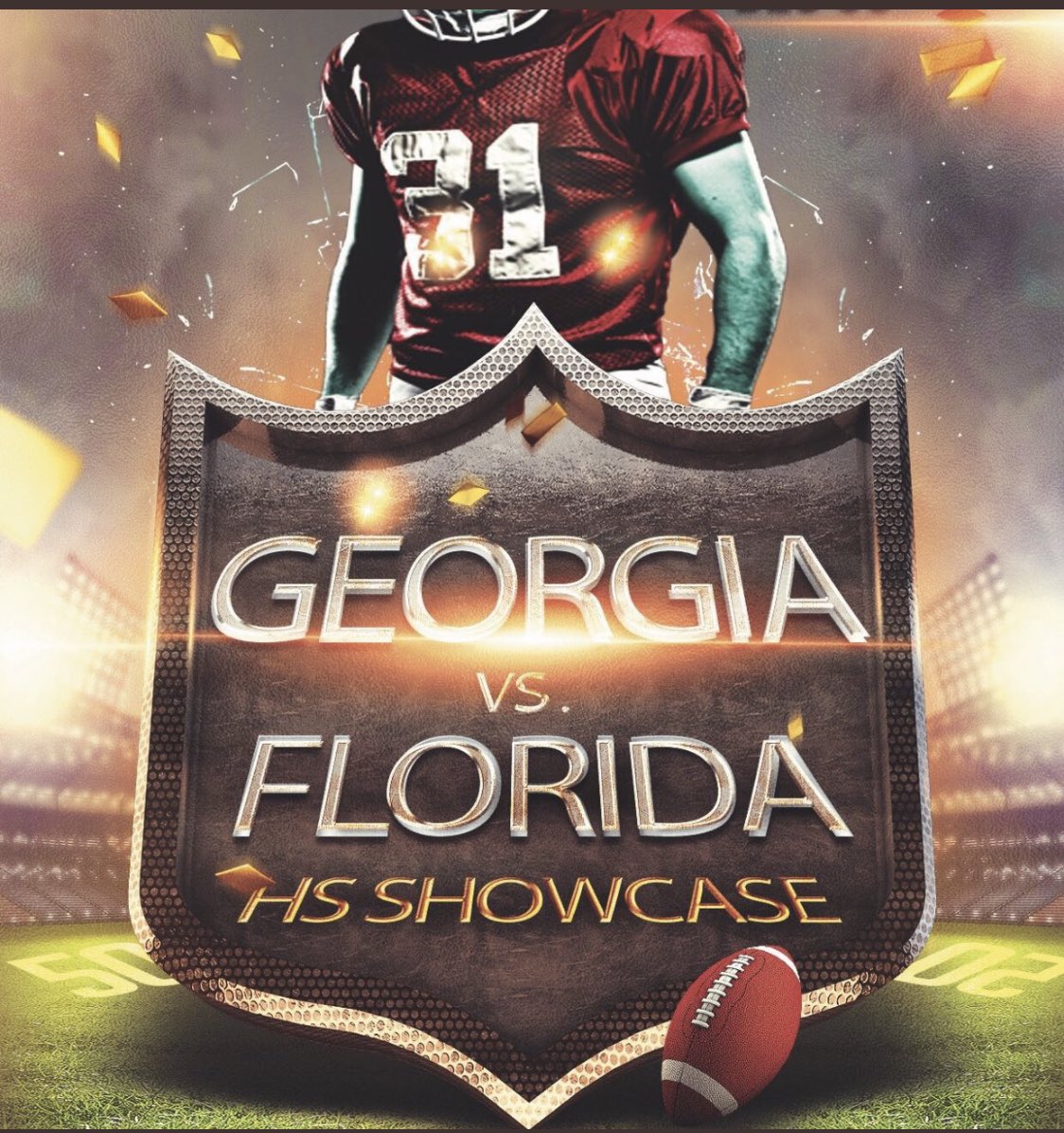 stone_tyson2's tweet photo. Thankful to be invited to the Georgia Florida showcase @CoachJohnson_13 @CoachStro84 @OreyFerrell #beatflorida https://t.co/UxJ7Aby72f