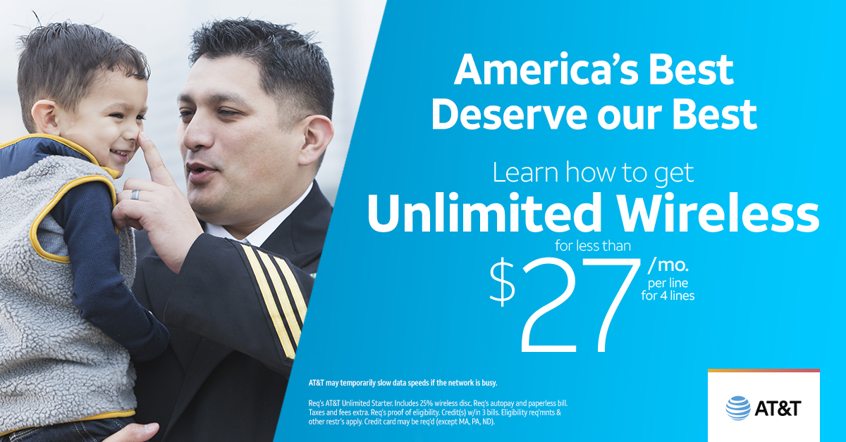 MaWalpole's tweet photo. We're proud to offer exclusive savings for #Military families. Learn how to get our BEST price on unlimited plans starting from less than $27/mo. per line with 4 lines. Skip the line here: https://t.co/LePiPdlnmf https://t.co/4eBbXtCvu4