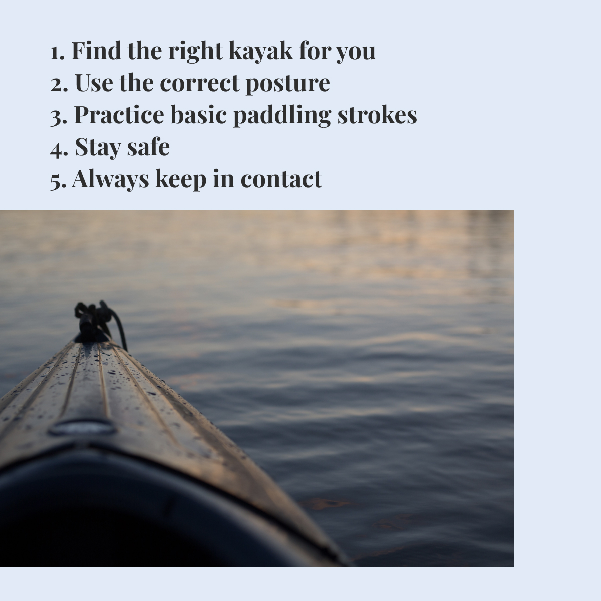 HavasuSprings's tweet photo. If you're a beginner you should always know a thing or two before hitting the water... like knowing the lake hazards and practice a few basic paddling strokes! ๐ถ
Stay safe and comfortable with 5 tips: https://t.co/ccvhMiEHvu
#KayakingTips #kayak #lakefrontresort #lakelife https://t.co/S8AtI8X8il