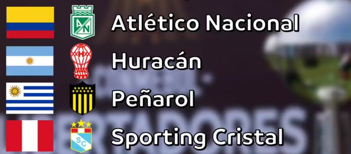 After missing out Libertadores football in 2015, in 2016 They were drawn in group 4 with Atletico Nacional, Huracán and Sporting Cristal