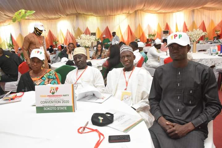 YPPNational's tweet photo. Images from our party's Special National Convention tagged "Ballot Revolution" held today at the ICC, Abuja. It's a new dawn as the YPP is restrategizing to be better positioned for the challenges ahead. Our new logo now has a hand holding leaves.

#BallotRevolution
#TakeItNow https://t.co/9LZX5IqBGf