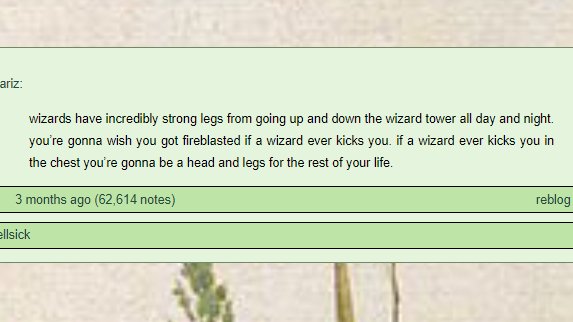 Some gems from my Vell tag on tumblr.