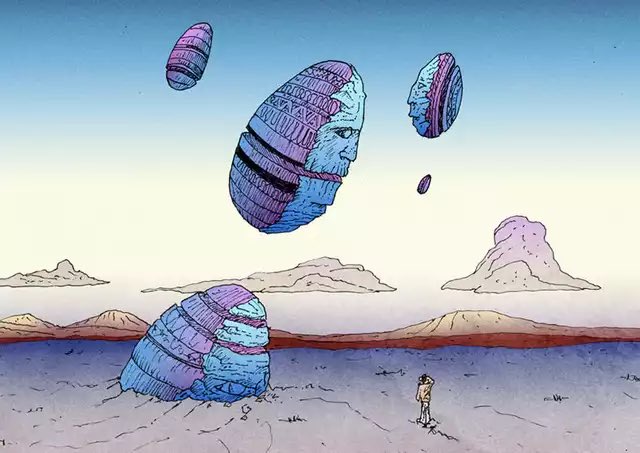 ddoniolvalcroze's tweet photo. Moebius https://t.co/JjLwfmlL1b