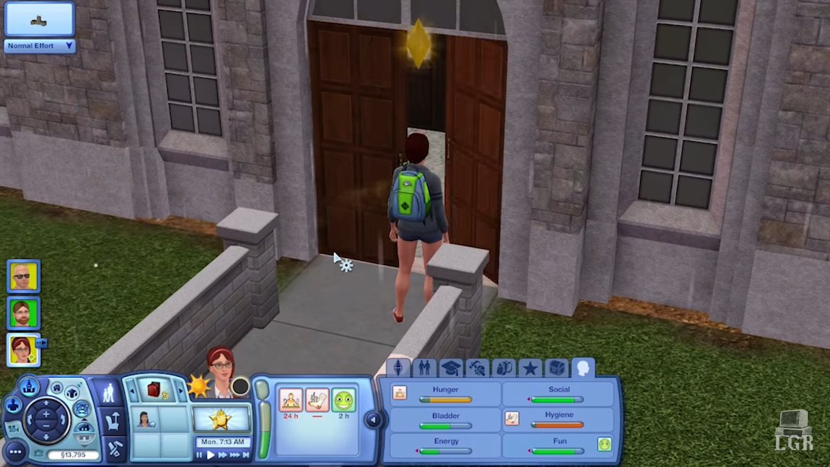 Mejoras en las madrigueras de la universidad:Este es un detalle tonto pero no me gusta cómo los Sims desaparecen frente a las madrigueras cuando van a claseMe gustaría que fuera como en Los Sims 3, en el cual abren las puertas y desaparecen dentro del edificio(Video de LGR)