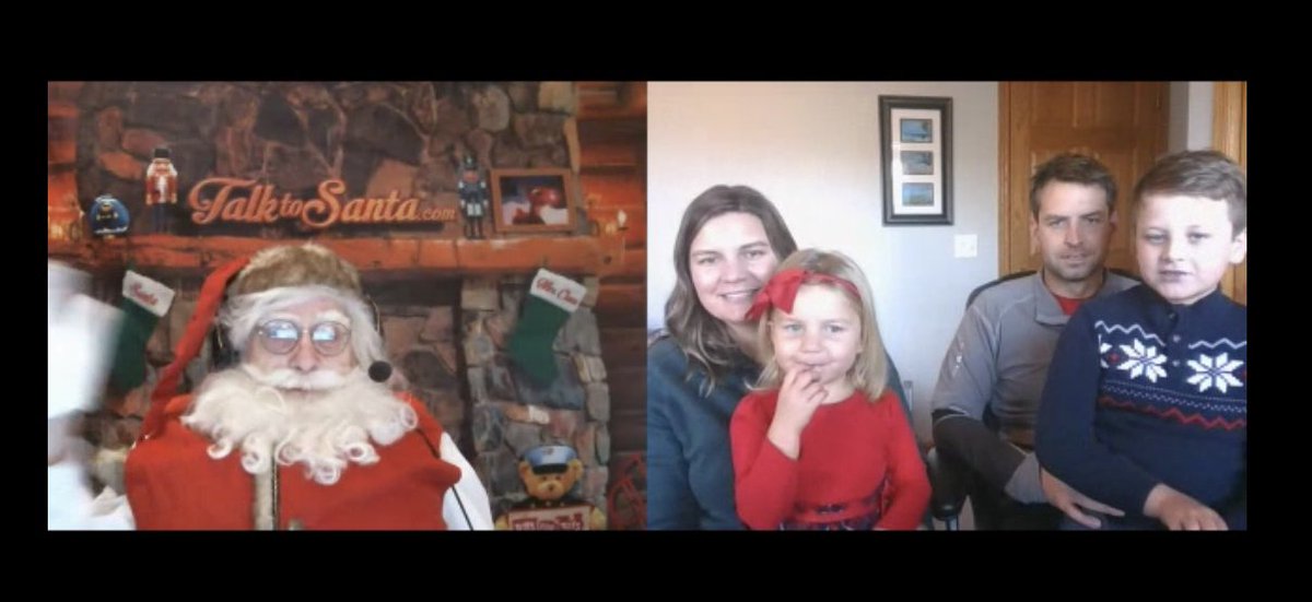 mkayowen's tweet photo. The whole family enjoyed our chat with Santa. Thanks @DreamBankMSN! https://t.co/20eqOVvCsL