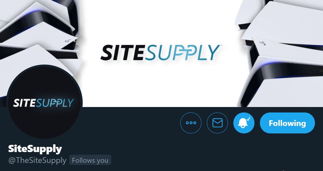 TheSiteSupply's tweet photo. Like this tweet if you still need a #PS5

Then click the notification bell on our profile to turn on alerts. 🔔 https://t.co/EWRxHMRNtS