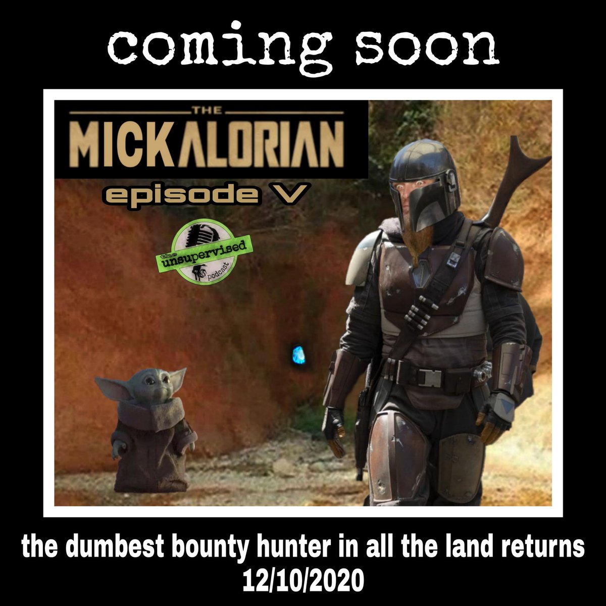 Mickdo & Baby Yoda return next month for a mini series like no other... #BabyYoda #parody #comedy
#podcast #podcasts #podcasters
https://t.co/mMTuupV2Fa https://t.co/DAxV4YwOHp