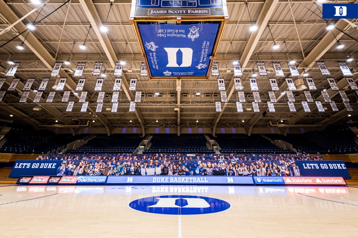 DukeMBB's tweet photo. Reply/RT if you're a Crazie with us today in spirit at the crib #StayCrazie https://t.co/HyQZrFjYxT