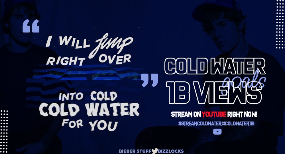 2010istin's tweet photo. Make sure you guys #StreamColdWater now! The video is very close to 1 billion views, it only needs 4 million views,just need a little push,do it now!
Watch Now: https://t.co/5PJKQjev2F https://t.co/GCUrWXs9fl