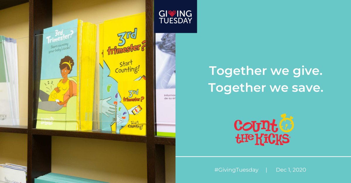 CounttheKicksUS's tweet photo. IMPACT UPDATE! So far this year, weβve distributed a half million pieces of educational materials like posters, brochures and app download cards to 900 locations across the U.S. This is enough to reach β
of all expectant moms in the U.S. #TogetherWeGive #TogetherWeSave https://t.co/GxwvTbXssx