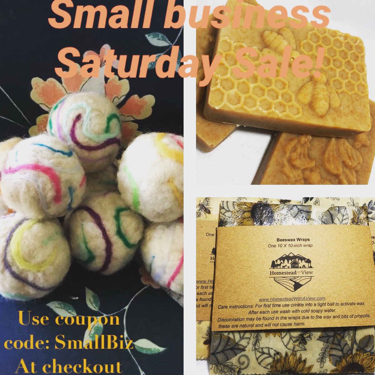 HomesteadwView's tweet image. 25% off your entire order when you spend a minimum of $25 in our online store! Great stocking stuffers and gift ideas. Check us out at homesteadwithaview.com and free shipping on all orders!!! #SmallBusinessSaturday #shopsmall #freeshipping
