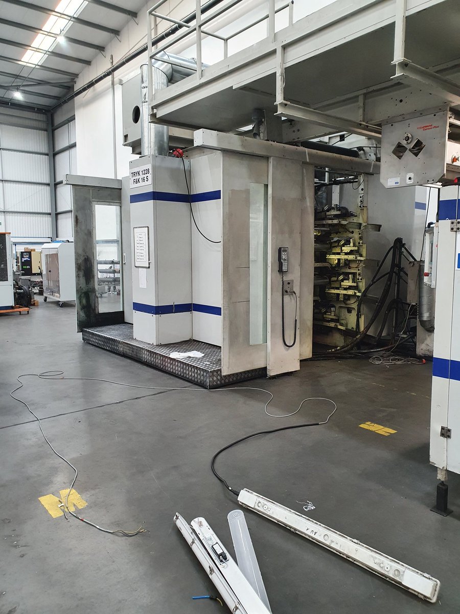 CkdEngineering's tweet image. Getting in some final prep work in @SiraneLtd telford ready for @BOBSTglobal