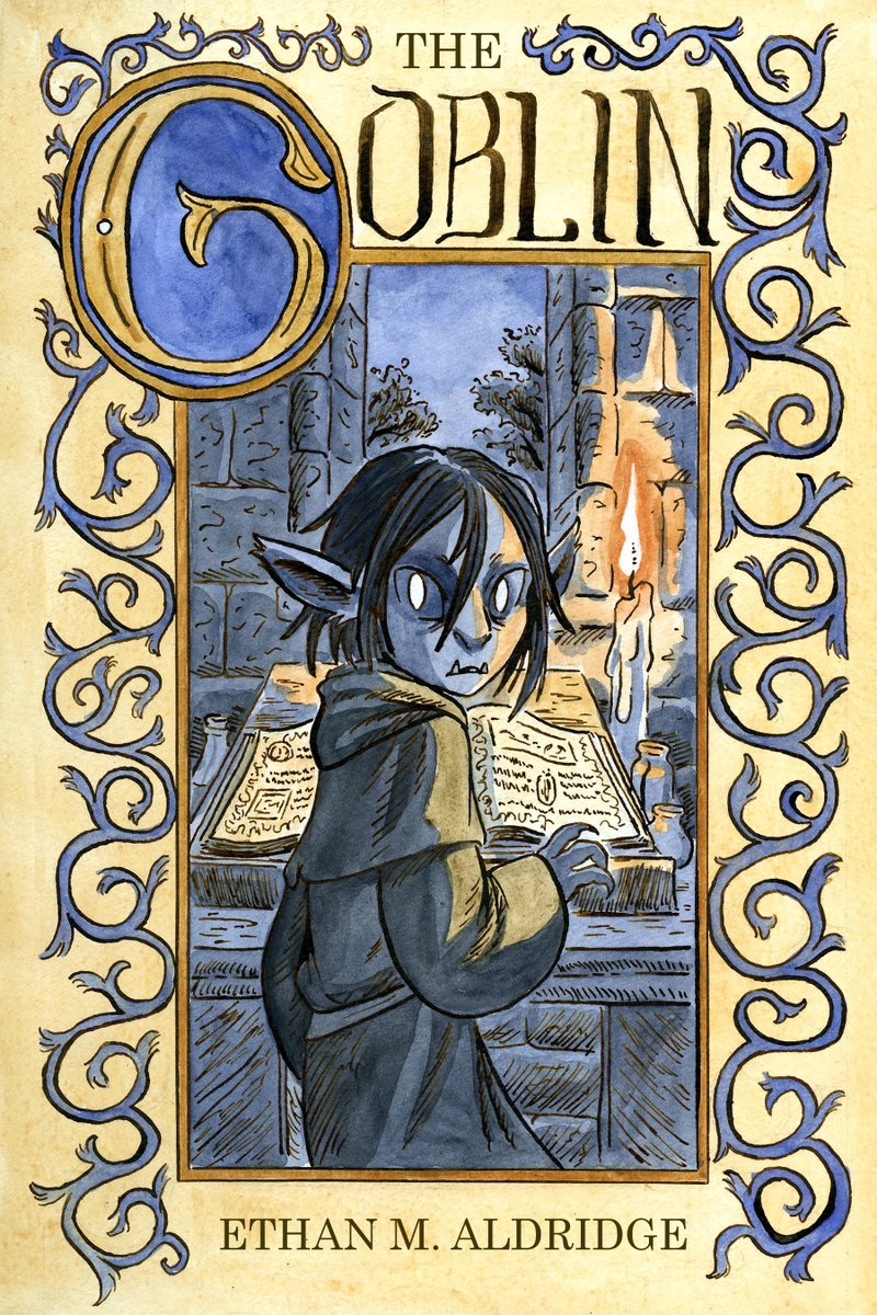 I have digital short comics, the images made by hand with pen, ink and watercolor. Both are available now, pay what you think is fair! https://t.co/W4tGMVijKd