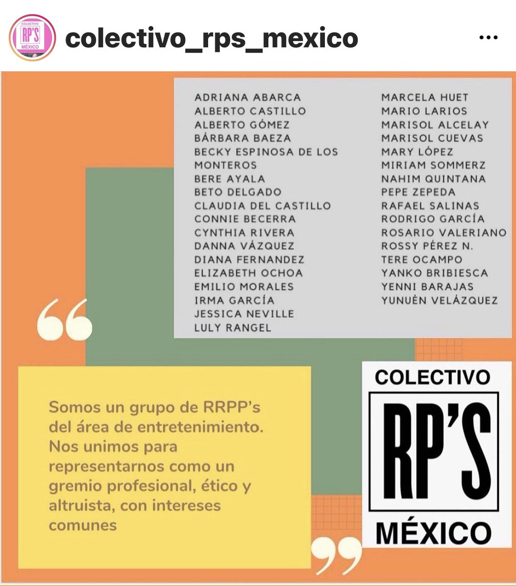 COLECTIVO RP´S MÉXICO (@colectivorp) on Twitter photo 
