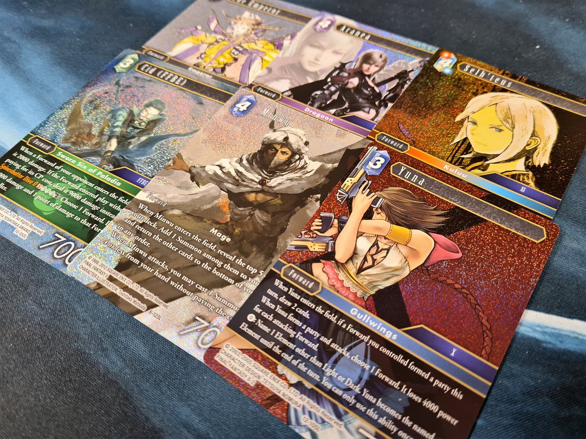 bigorbitcards's tweet photo. Also part of our #BlackFridaySale, #FinalFantasyTCG singles are available at up to 40% discount: https://t.co/91z6GyDDSF #FFTCG #FinalFantasy #FF #SquareEnix #TCG #CCG #TCGs #CCGs #BlackFriday #OpusXII https://t.co/jbMGRjnKaU
