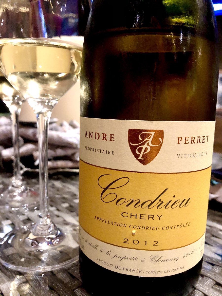 IncentiveFM's tweet photo. I really enjoyed this 2012 tonight bought 6 years ago & 8 years old now great 😍 #Condrieu is my #favourite #AndrePerret @RhoneRangers @RhoneWine @WaudWines @winewankers #banana #tropicalfruit #lychee just reordered @vivino @AmpuisCurves @thewinesinger @Natherz @RhoneRangers https://t.co/GezdfKAtzD