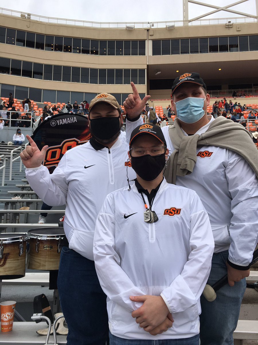 OSU Drumline SENIORS!! #gopokes