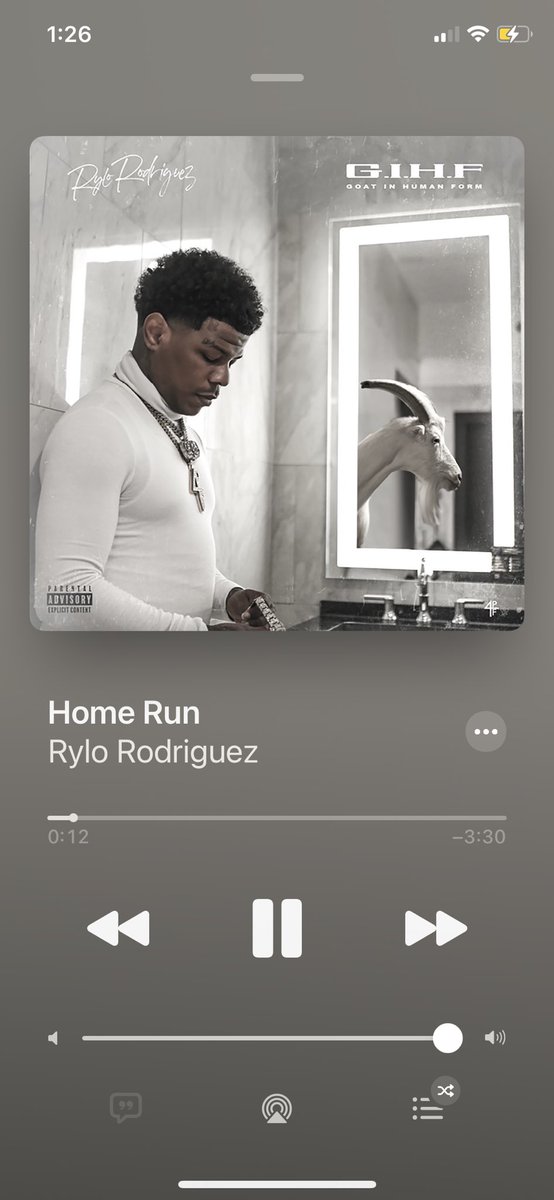 QueCaine1's tweet photo. @RyloRodriguez You the fucking 🐐‼️‼️ You need a Grammy twin #GIHF #Legendary #4pf https://t.co/8LyGPv1IRm