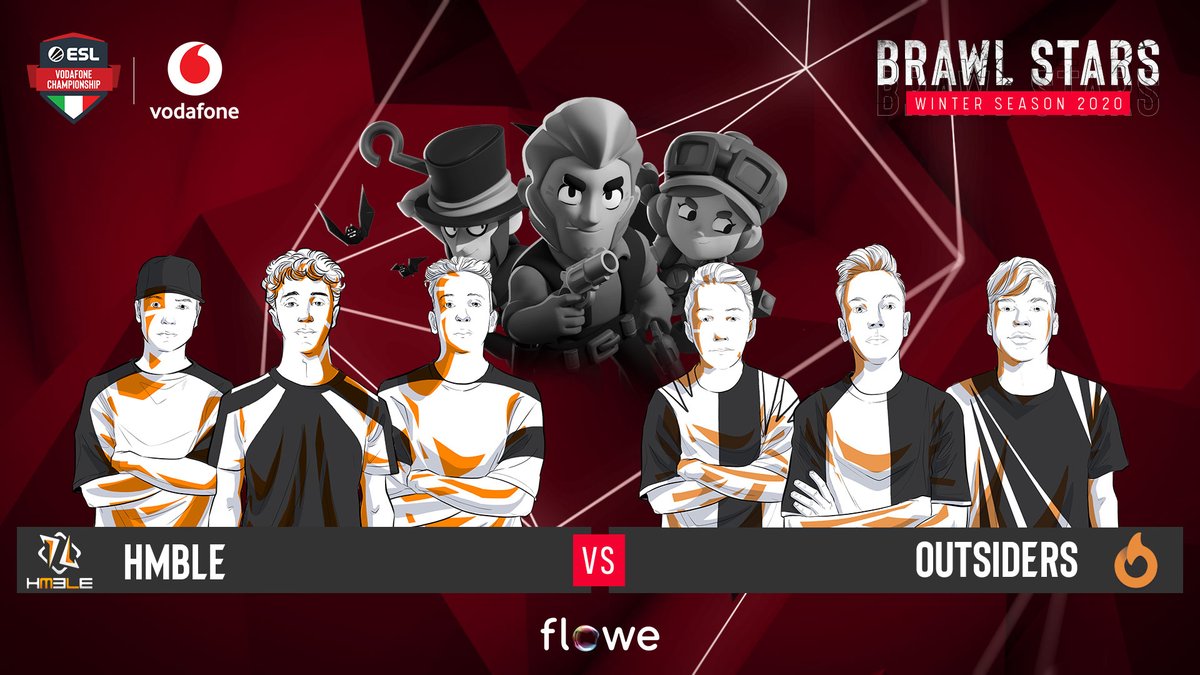 Comincia la finale #EVC #BrawlStars che decreterà il campione della Winter Season 2020! 🏆

Tra poco in diretta <a href="/TeamHmble/">Hmble</a>  VS <a href="/outsiders_os/">Outsiders Esports</a>, su twitch.tv/esl_it

<a href="/VodafoneIT/">Vodafone it</a> <a href="/MilanGamesWeek/">Milan Games Week</a> #Flowe
 
#weareesports #PlayFaster #MGWX