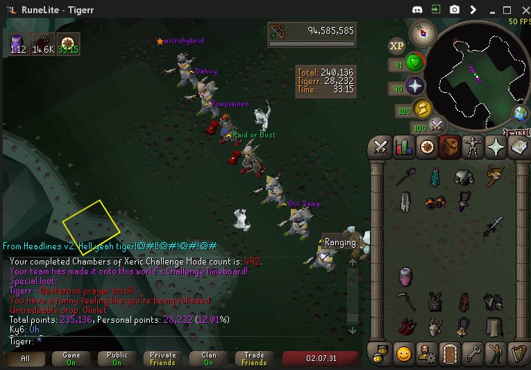 Oculus_PvM's tweet photo. 3k+ combined normal/cm kc and the grind is finally over!!! Huge congrats @Tigerr_Rs https://t.co/5bOqdVfHxO