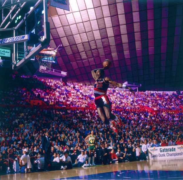 Super70sSports's tweet photo. Clyde the Glide. https://t.co/L7Hg9uViI1