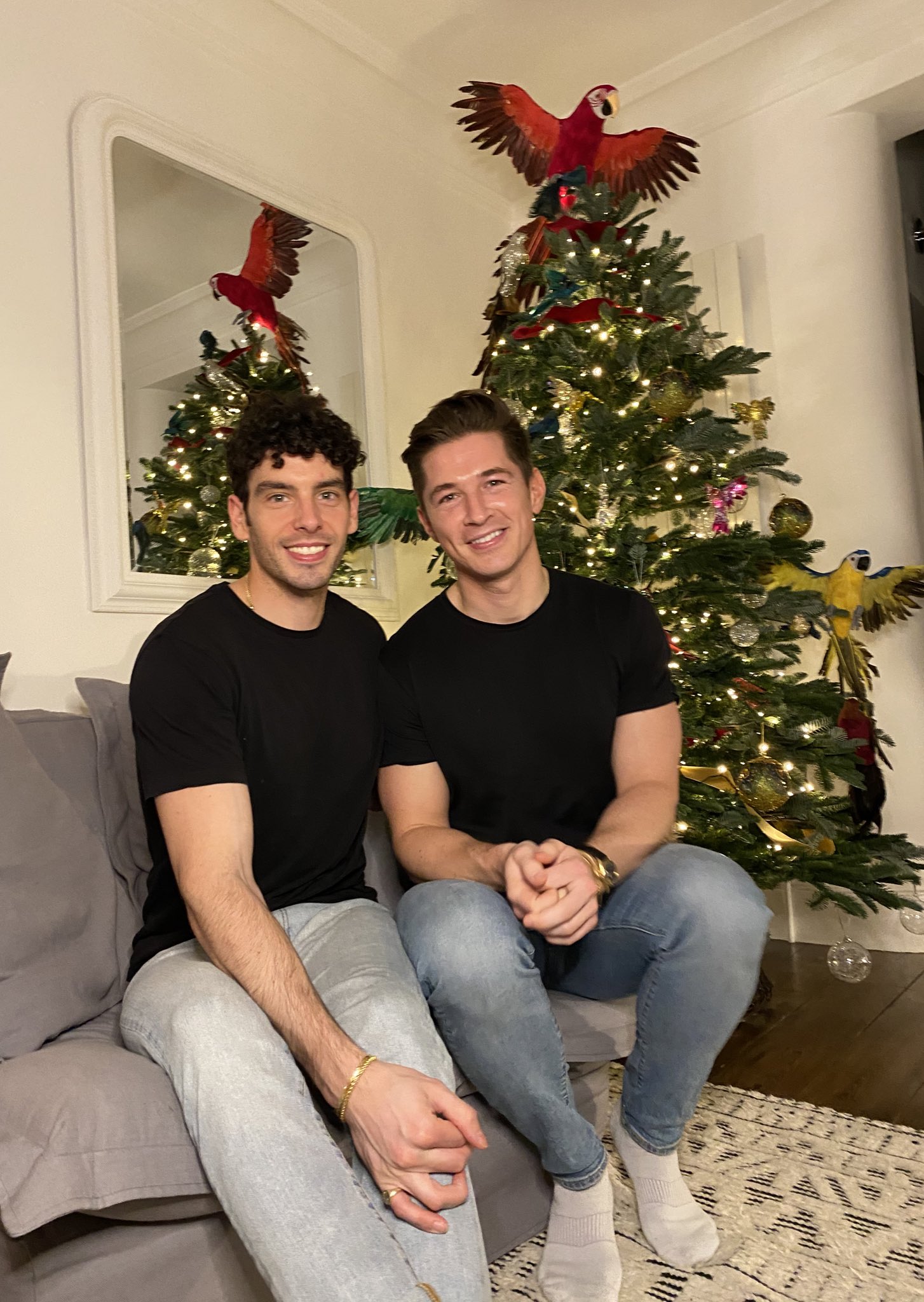 James Longman on Twitter: "It's 2020. So we put parrots on our tree  https://t.co/y24DJbo7EL" / Twitter