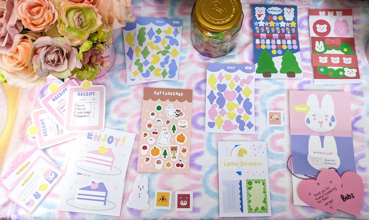 Windy mail, windy mail! Cute stickers from the lovely windy Go check out  @winderisland shop today!