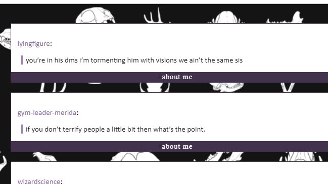 Some gems from my Vell tag on tumblr.