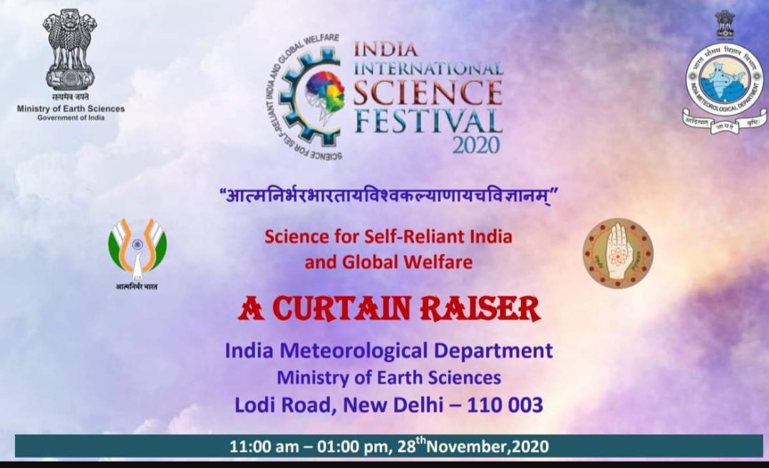 ashimmitra's tweet photo. It was a great gathering to share our views and expertise in the Science for Self Reliant India🇮🇳 and Global Welfare-Curtain Raiser of #IISF2020 on 28th Nov-2020.

#iisf #AtmaNirbharBharat #selfrelient #India https://t.co/cYXgVHIF8X