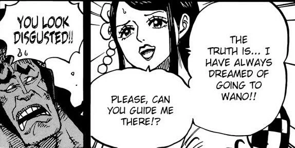 Voyage to One Piece:
I love how both Oden and Whitebeard are like "WE JUST LEFT WANO." 