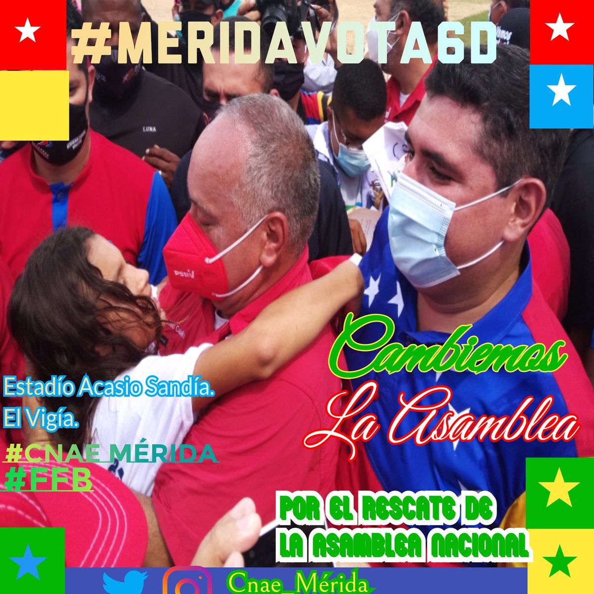 #MeridaVota6D  a la Victoria perfecta, junto a los candidatos de la Patria rescataremos la Asamblea Nacional.
@NicolasMaduro
 @JEHYSONGUZMAN
 @dcabellor 
@VenJuventudMRD 
@CCDarioVivasMRD 
@ComandoDVMerida