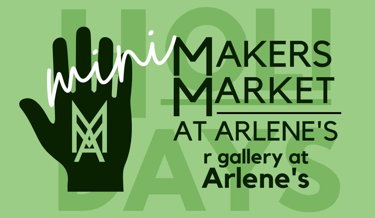 ArlenesArtist's tweet photo. #ArlenesArtistMaterials announces the newly created Mini #Holiday #MakersMarket at Arlene’s. Click the link to learn more. https://t.co/6OnuNrmruV
#upstateny #nymade #hudsonvalleymade #nymakers #newyorkmakers #makersmovement #supportthemakers #makersmarketatarlenes #holidaymarket https://t.co/6TdSoUoQni