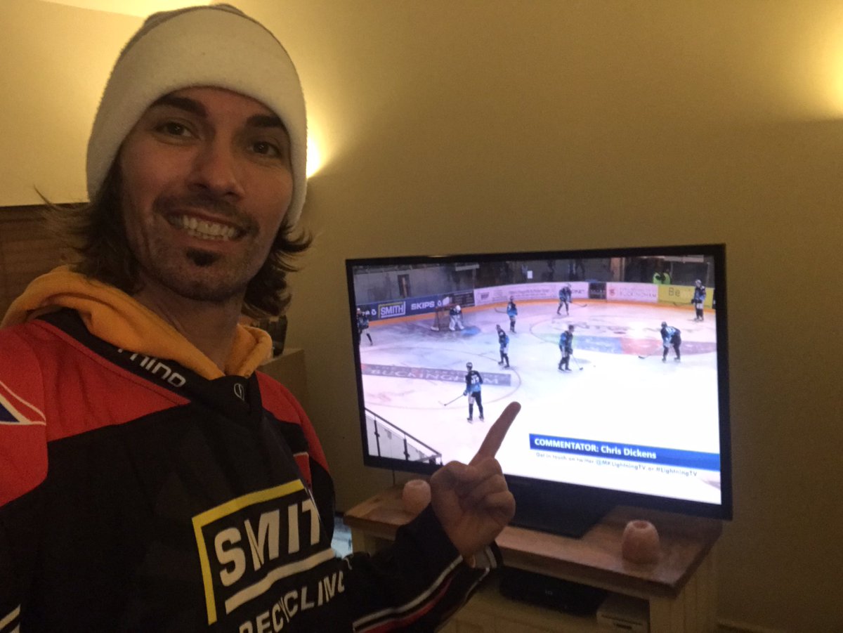 Nathan Robertson OLY (@nath_robertson) on Twitter photo Let’s go LIGHTNING. Let’s get a win tonight boys, loud and proud from the living room (aka COVID barn) <a href="/MKLightningTV/">Lightning TV</a> <a href="/MKLightningIHC/">MK Lightning Ice Hockey</a> ... #LightningTV Let’s go LIGHTNING. Let’s get a win tonight boys, loud and proud from the living room (aka COVID barn) <a href="/MKLightningTV/">Lightning TV</a> <a href="/MKLightningIHC/">MK Lightning Ice Hockey</a> ... #LightningTV