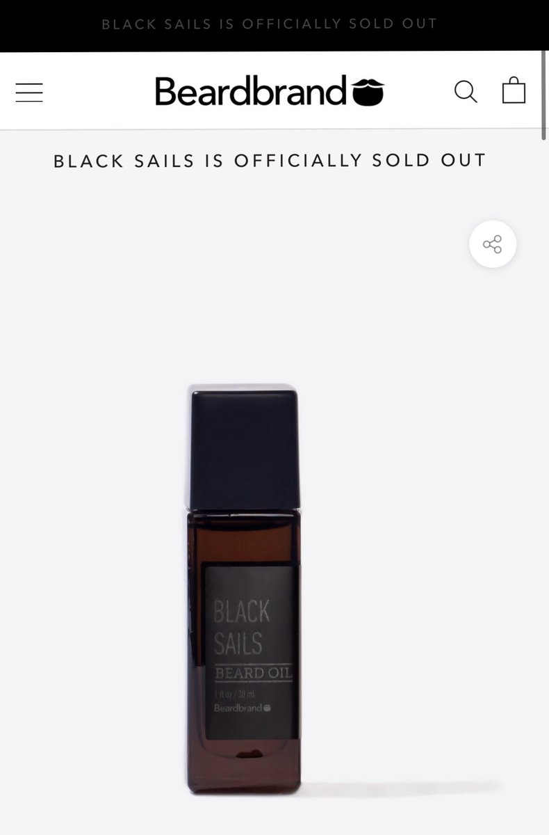 Instead of offering a discount on BF,  @beardbrand launched Black Sails, a limited-edition Beard oil (only 1% of their customers would be able to get it). It had a higher price point than their standard products and it SOLD OUT in just 23 minutes.  The power of exclusivity!