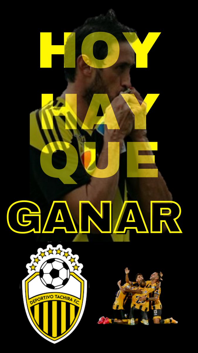 VisionDva's tweet photo. ¡Hoy hay que ganar! 💛 🖤

Hoy lo es todo para @DvoTachira que se juega llegar al primer puesto de la clasificación vs Caracas.

                         VAMOS TÁCHIRA

Este partido lo ganamos todos, alienta desde cualquier parte del mundo en el que te encuentres 🗣️🫂 https://t.co/TTH0M1mAYo