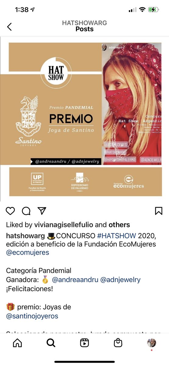 denavarret's tweet photo. Gracias Hat Show Argentina.  Feliz de haber participado! https://t.co/17eM6258Tc