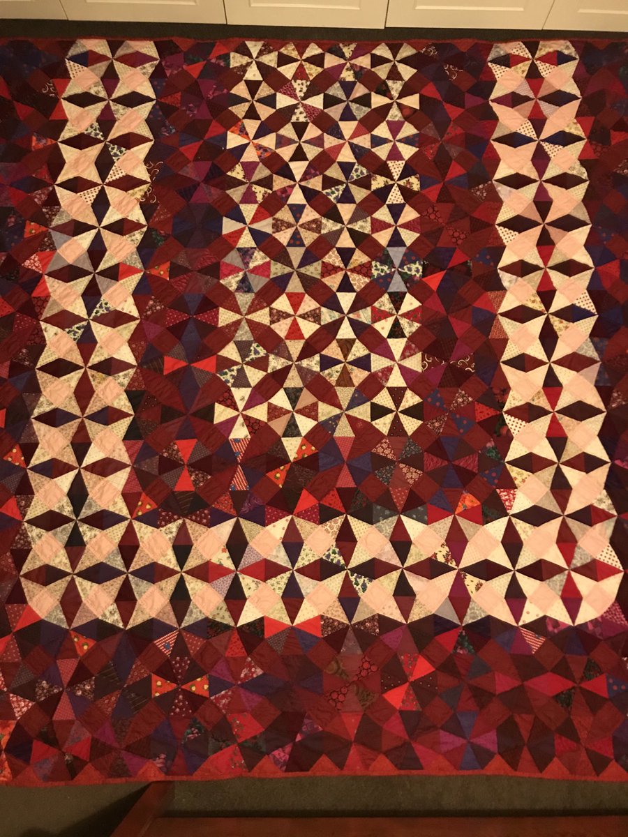 hochstet's tweet photo. I finished two big projects this November. Started the quilt in 1993 and the book in 2013. So, keep working on your big projects and they will get done, sooner or (much) later. https://t.co/iF8gUWUVQH