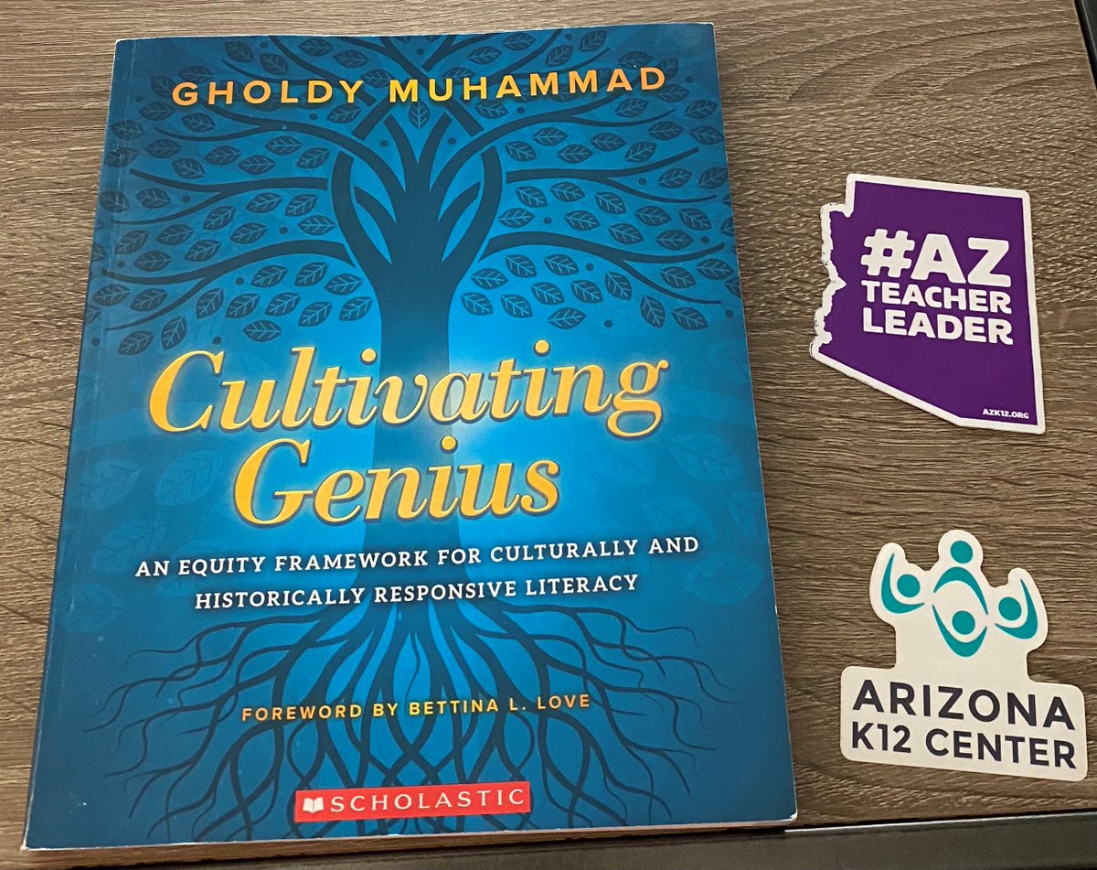 JenniferSumida's tweet photo. #CultivatingGenius is an absolute game changer for me.  It has inspired me to use different reading and writing activities to help my students and I connect to each other.  #AZTeacherLeader #AZTST21 https://t.co/N5LO29a3Te