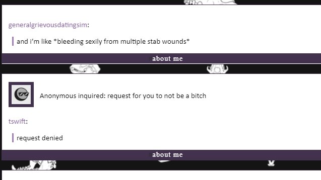 Some gems from my Vell tag on tumblr.