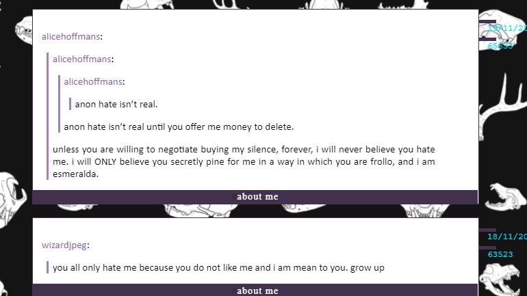 Some gems from my Vell tag on tumblr.