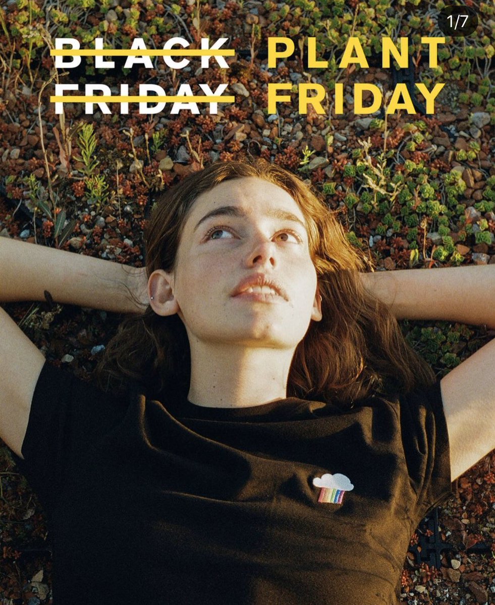  @dedicatedbrand is offering to plant a tree for every order placed this weekend. These trees will help small and marginalized farmers increase their families’ income.“We don’t believe in the concept of crazy shopping holidays. We wanna do better. Give something back” 