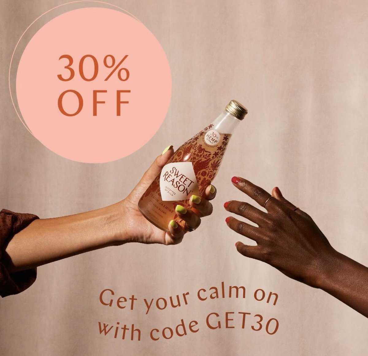 Buffy is offering 20% off. @ritual is offering 40% off.  @sweetreasonbev is offering 30% off with code GET30. @_cocokind is offering 20% off sitewide +credit on future purchases. @Eberjey is offering 25% off sitewide