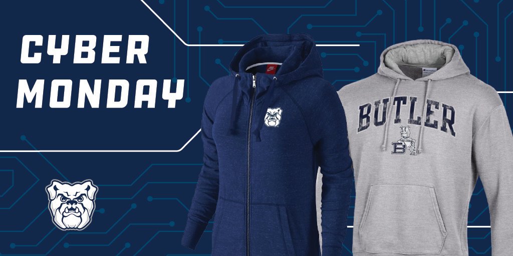 Be sure to take advantage of the sale at the Hinkle Spirit Shop this #CyberMonday. A great deal for your Butler gifts this holiday season. 

Visit HinkleSpiritShop.com for any restrictions.