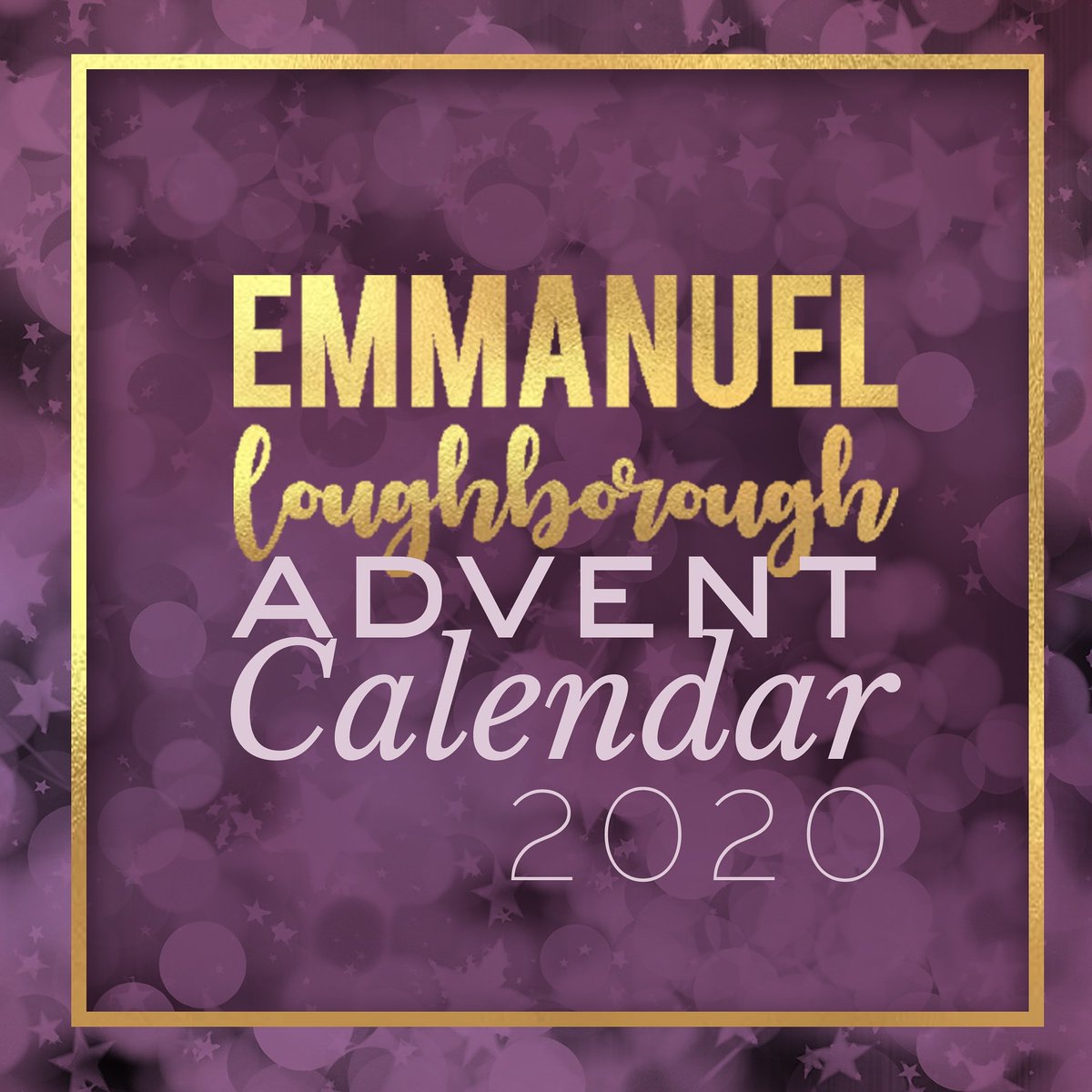 Join us every weekday through Advent for the Emmanuel Advent Calendar! From 9am each day on our social media and YouTube channels!

#tftd #thoughtfortheday #adventcalendar #advent2020 #christmas2020
