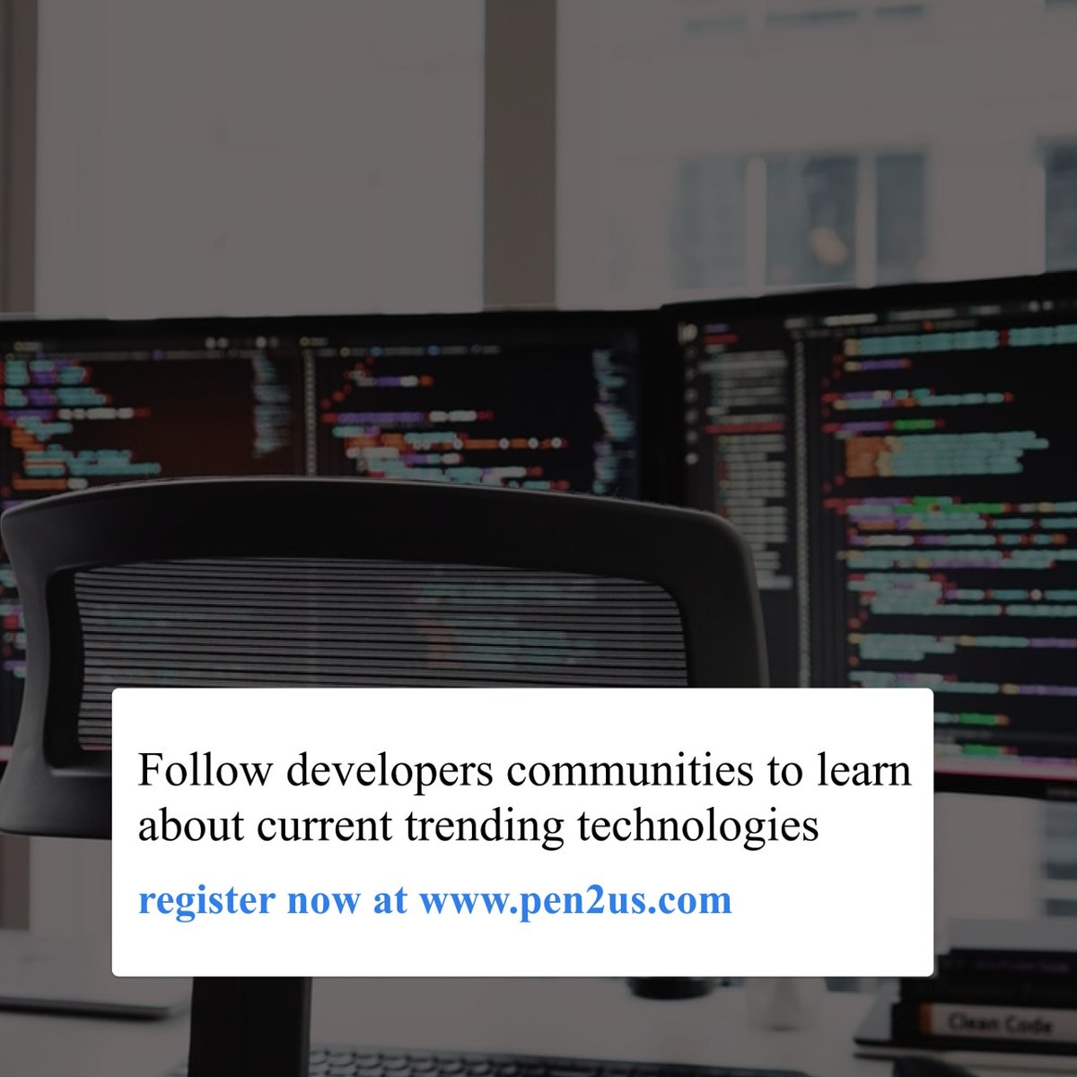 pen2us's tweet photo. Follow developers communities to learn about current trending technologies

register now at https://t.co/QV4F8aKdVN

#pen2us #communities #create #learn #new #developers #trending #coding #knowledge #follow #register #india #makeinindia https://t.co/TU6JaEwmMT